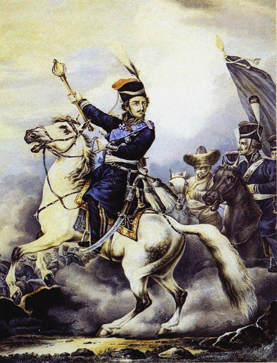 Conte Matvei Ivanovich Platov 1757-1818 da Orlowski