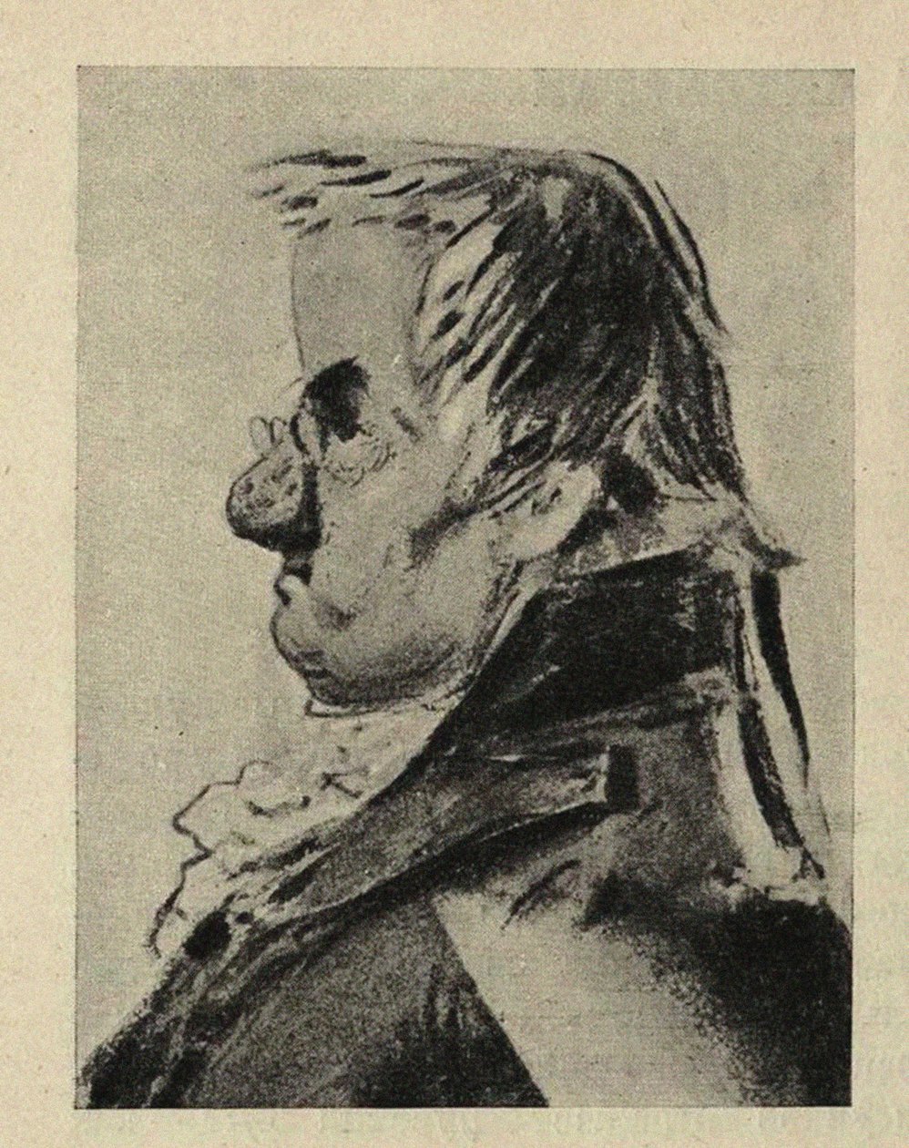Caricatura del ritratto dell