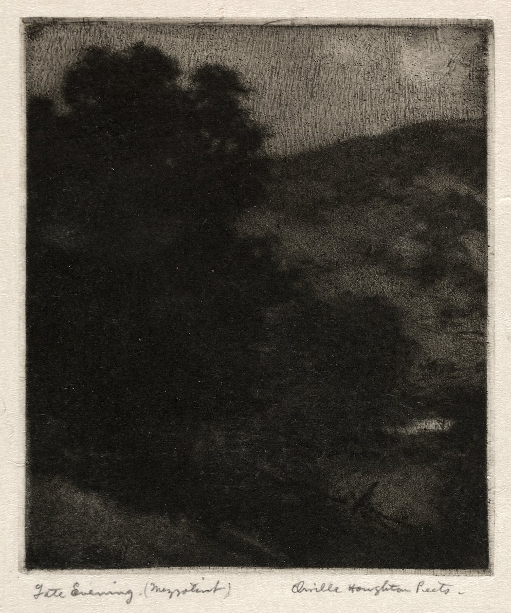 Tarda sera da Orville Houghton Peets