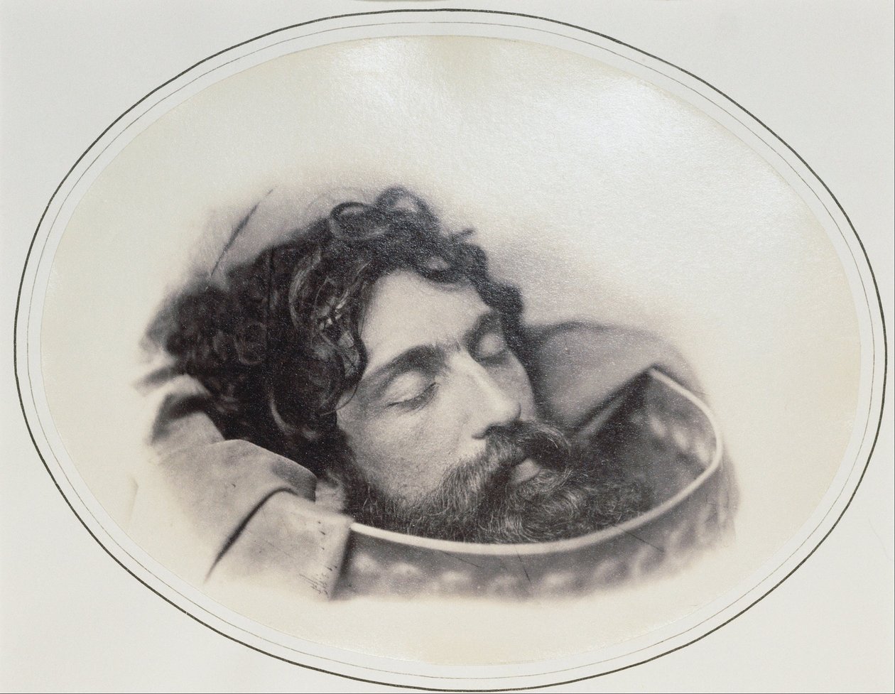 Studio della Testa di Giovanni Battista su un Piatto da Oscar Gustav Rejlander