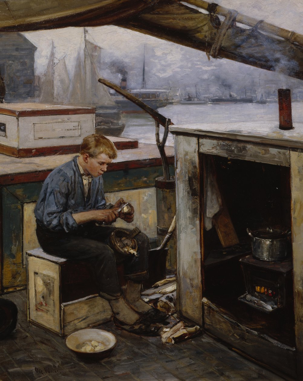 Ragazzo di Førstereis da Oscar Arnold Wergeland
