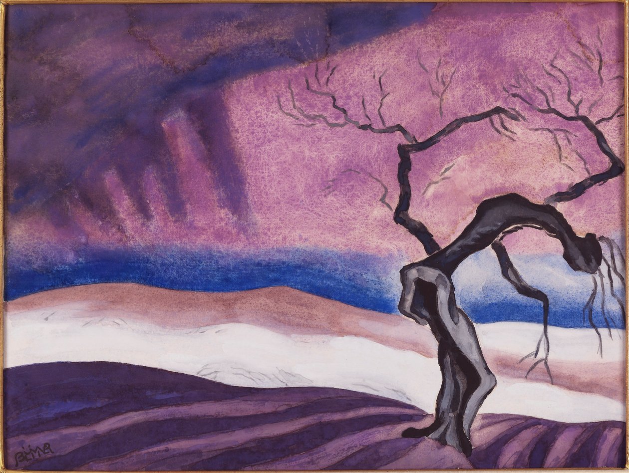 La morte da Oscar Bluemner