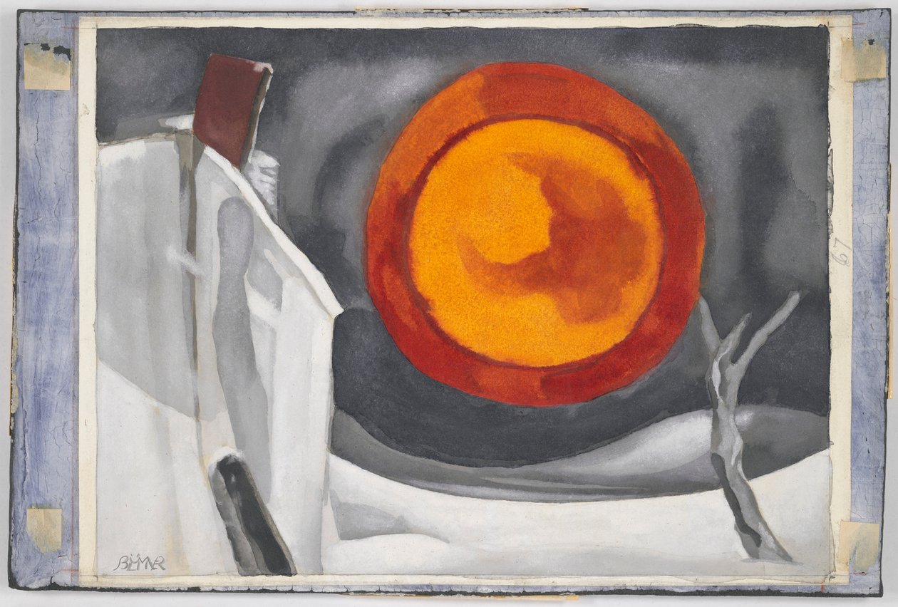 La Lampada del Sonno da Oscar Bluemner