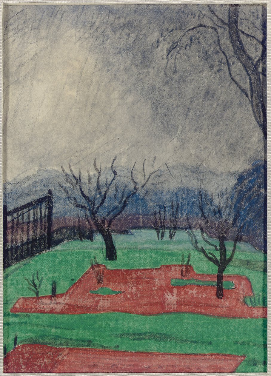 Campo al Tramonto da Oscar Florianus Bluemner