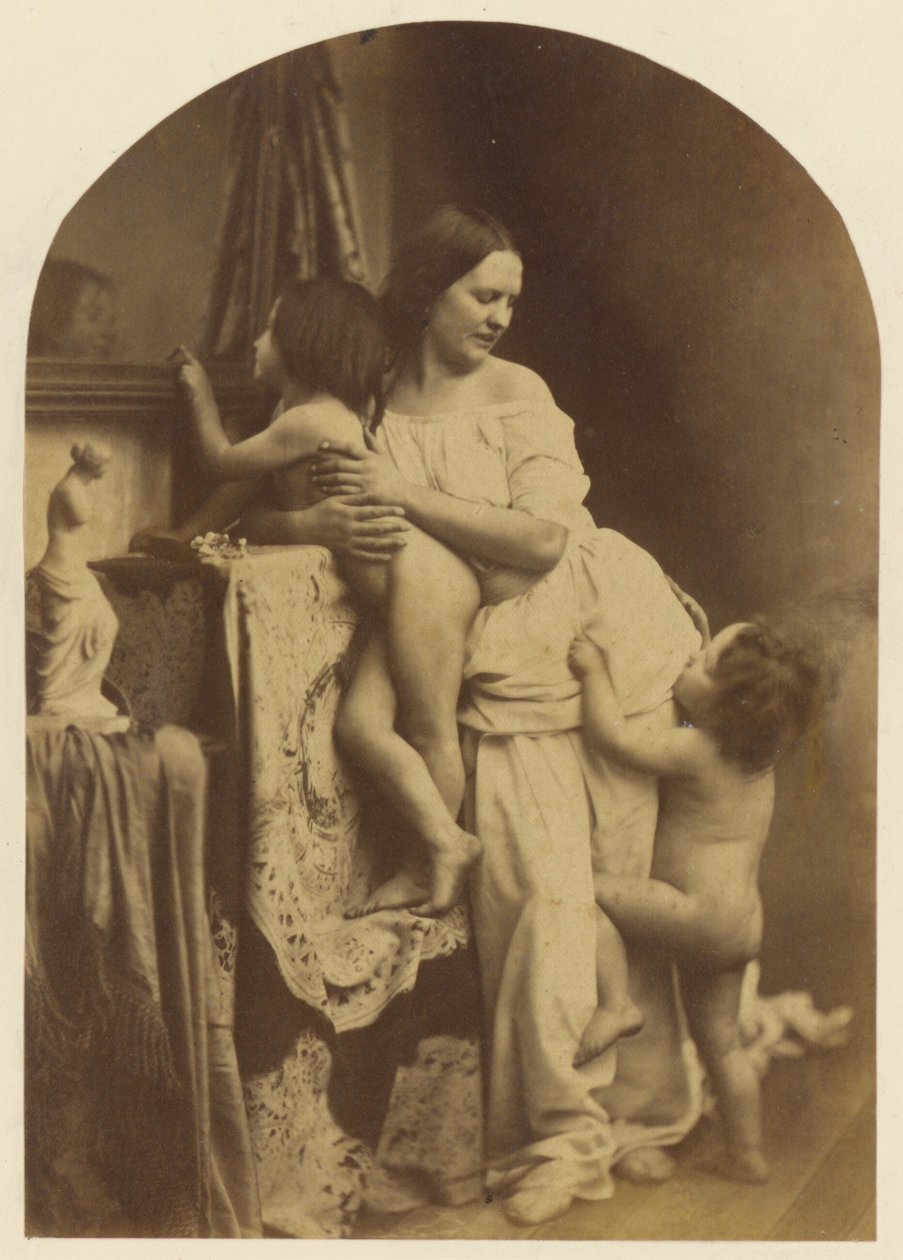 Madonna con Bambino e San Giovanni Battista da Oscar Gustave Rejlander