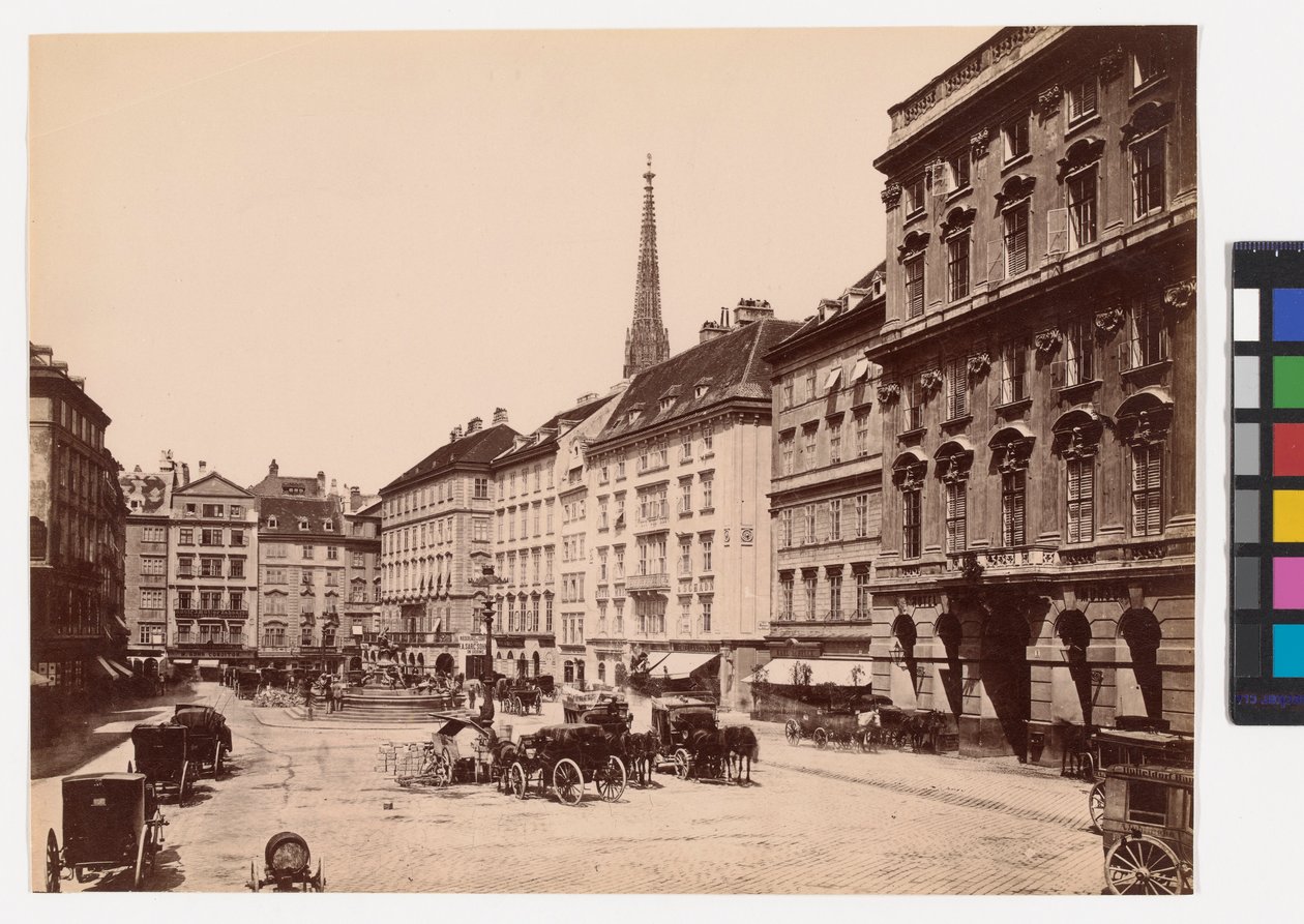 1. Neuer Markt - Veduta verso il Duomo di Santo Stefano da Oscar Kramer