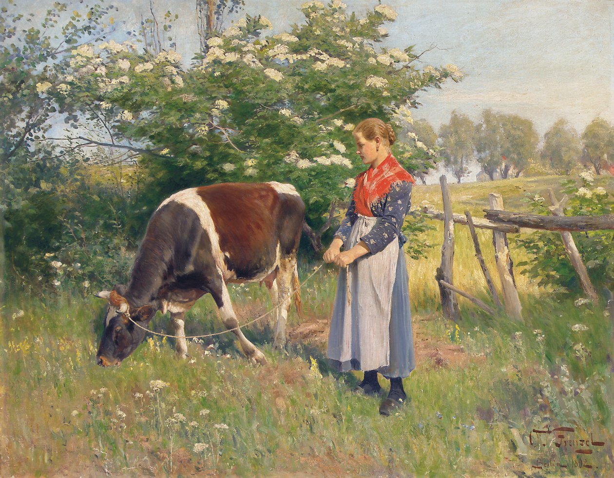 La lattaia da Oskar Frenzel