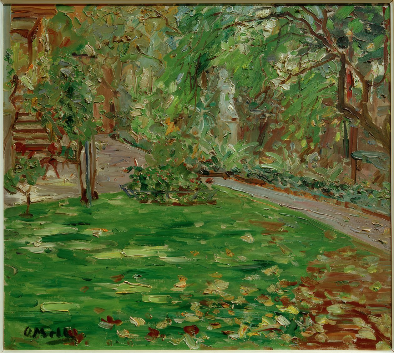 Giardino del Lussemburgo I da Oskar Moll