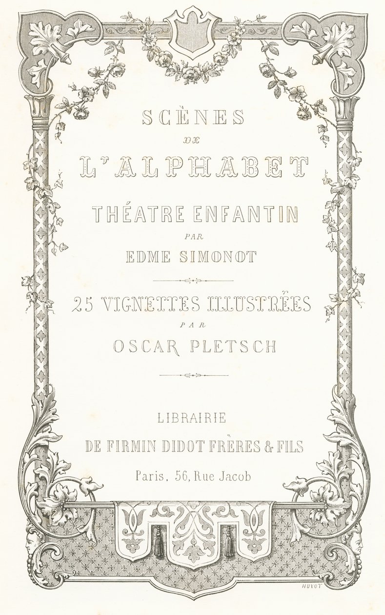 Pagina del titolo da Oskar Pletsch
