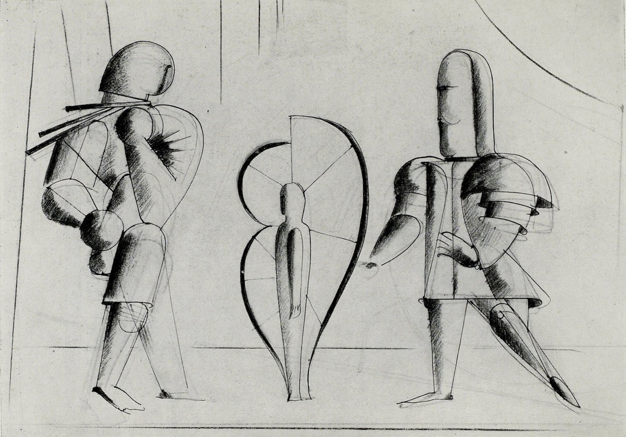 Dal palco del Bauhaus da Oskar Schlemmer