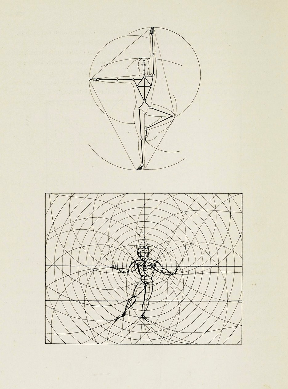 Dallo stage al Bauhaus Die Bühne im Bauhaus, 1925 da Oskar Schlemmer