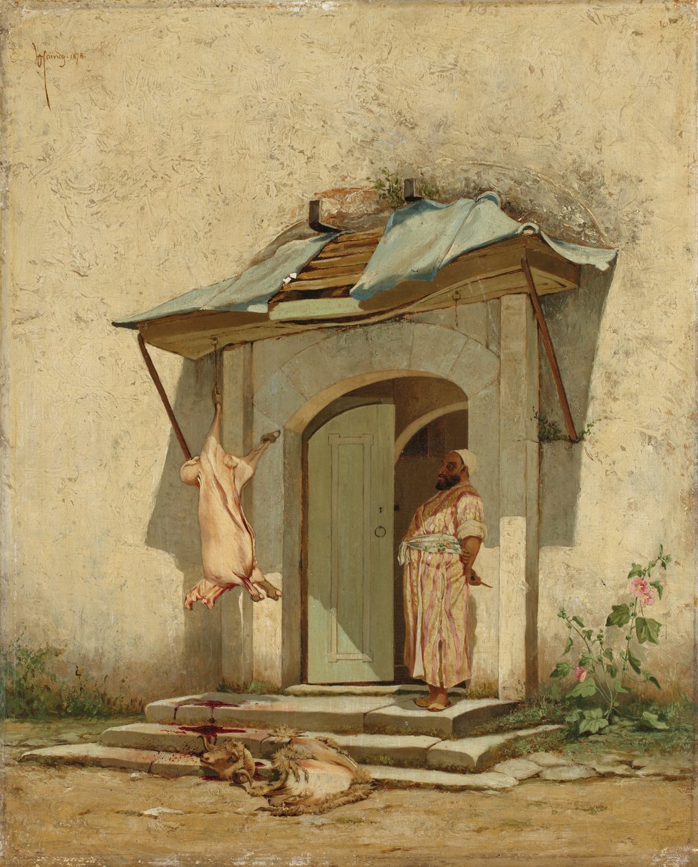 Un Macellaio Ottomano, 1878 da Osman Hamdi Bey