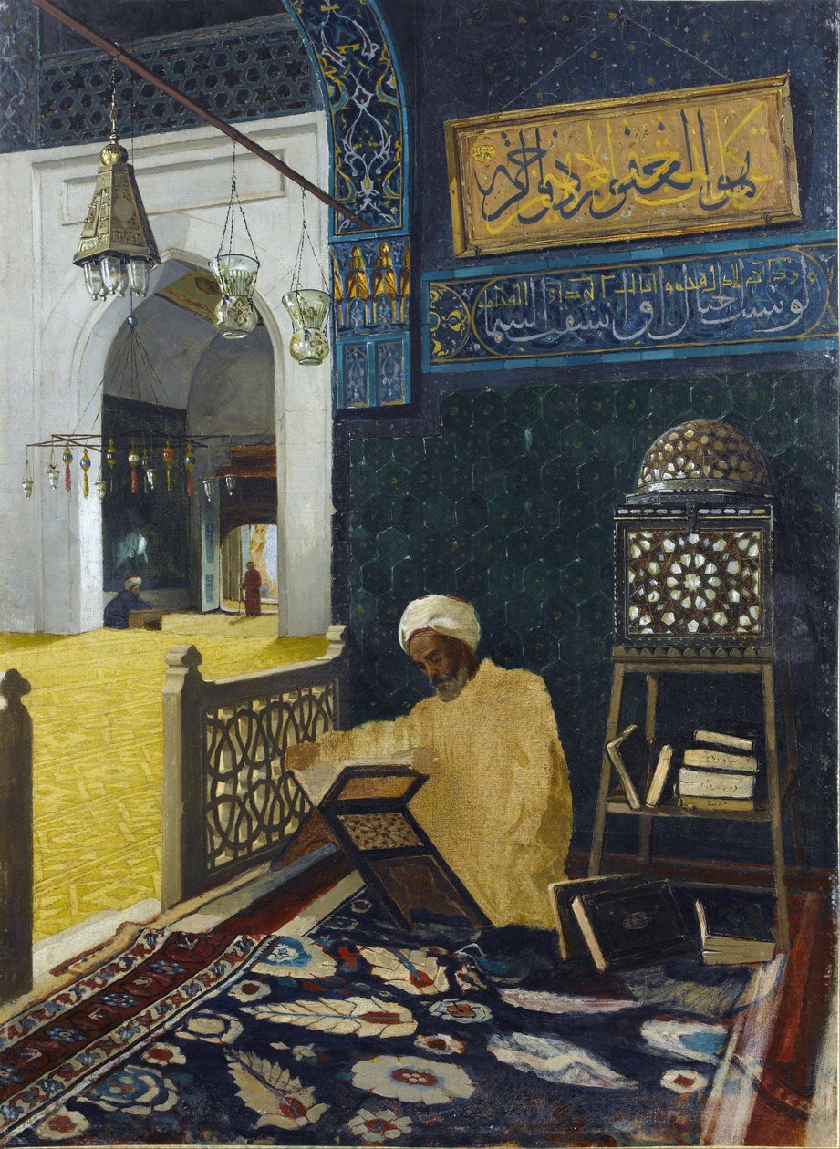 Recitazione del Corano da Osman Hamdi Bey