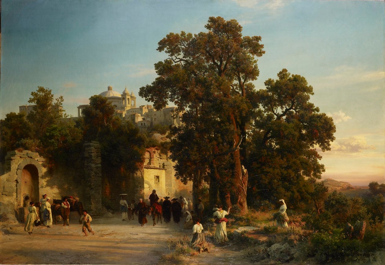 Sera da Oswald Achenbach