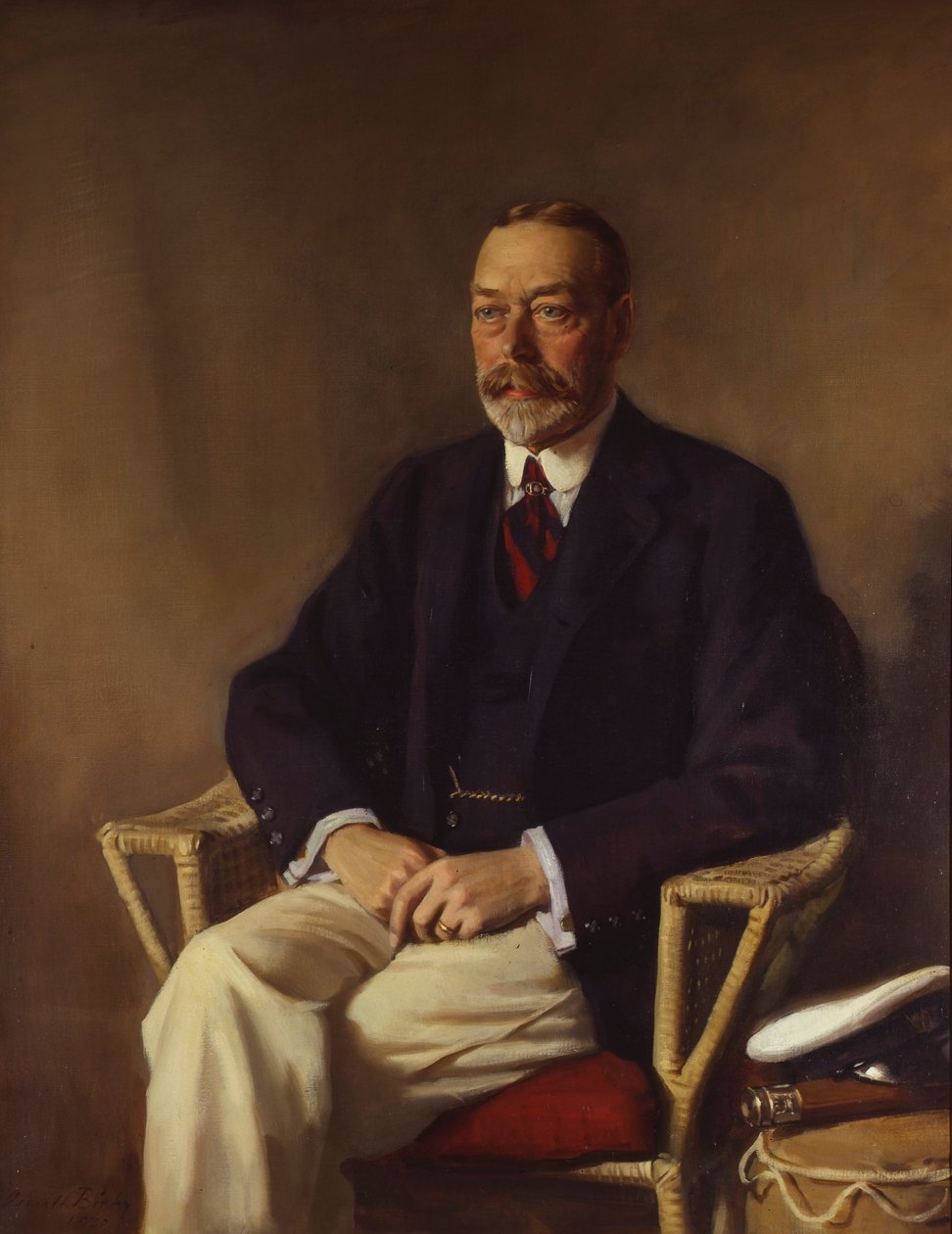 Giorgio V di Oswald Birley da Oswald Hornby Joseph Birley