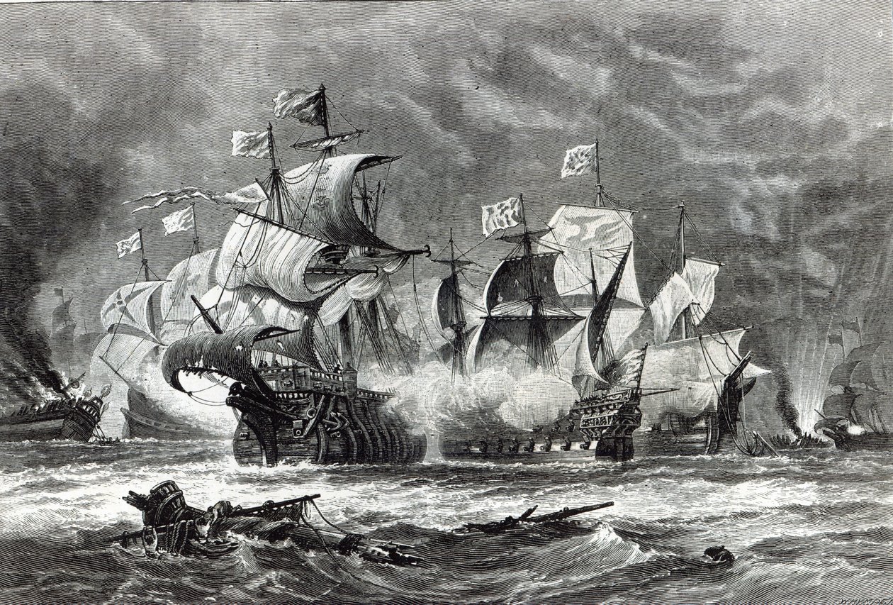 La Vanguard, sotto Sir William Winter, ingaggia l