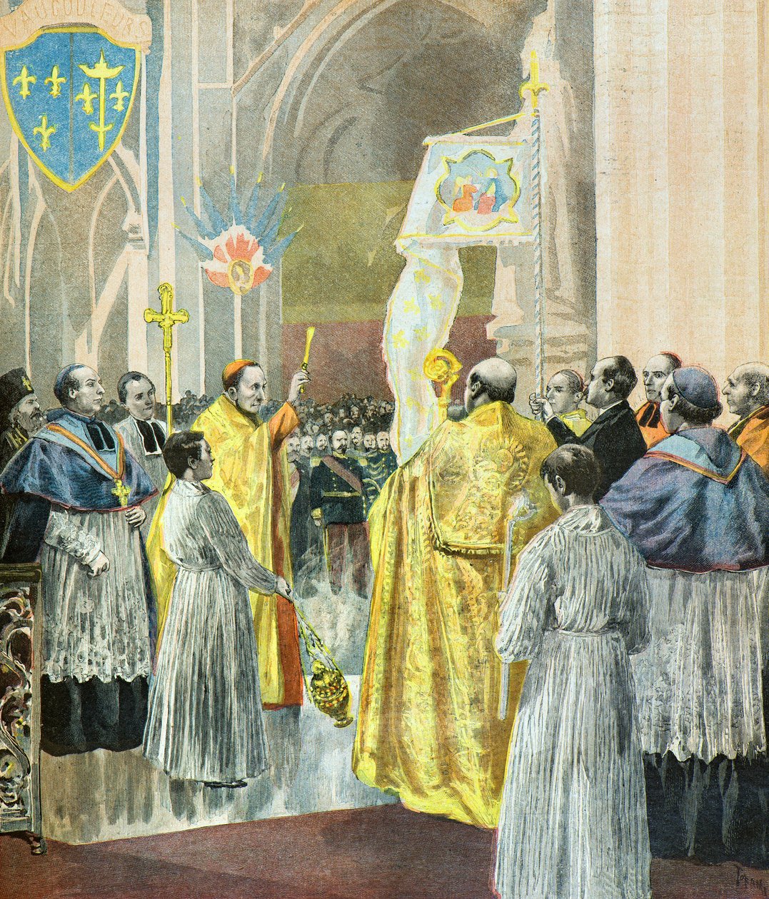 Omaggio della chiesa a Giovanna d