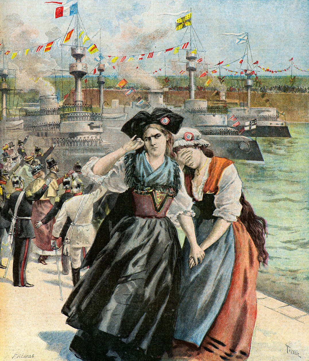 inaugurazione del Canale di Kiel da Oswaldo Tofani