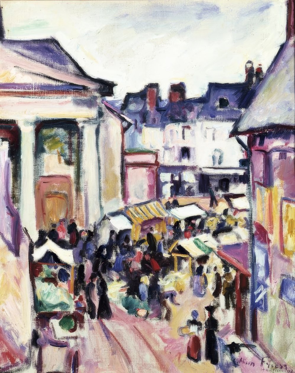 Domenica a Honfleur da Othon Friesz