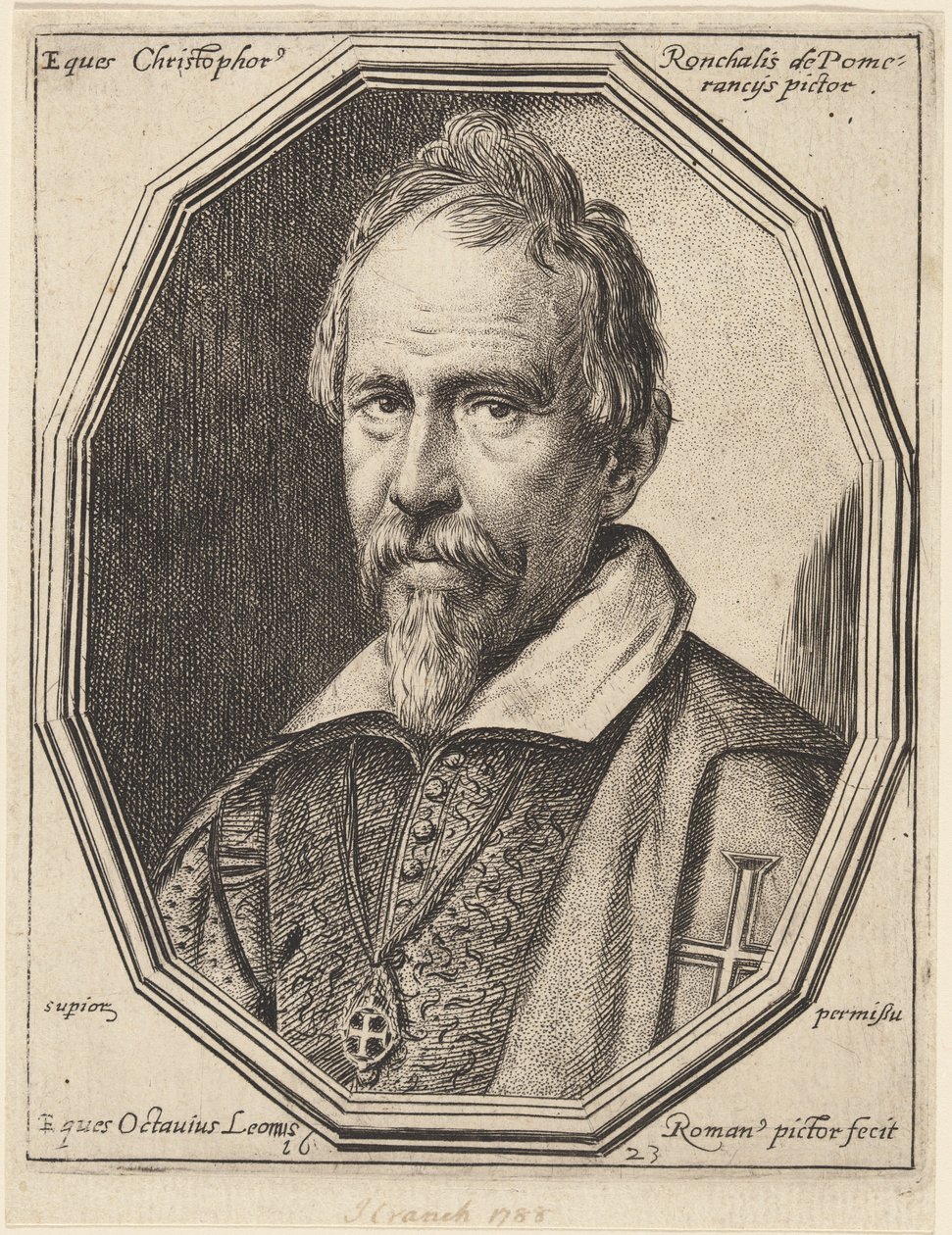 Cristoforo Roncalli da Ottavio Leoni