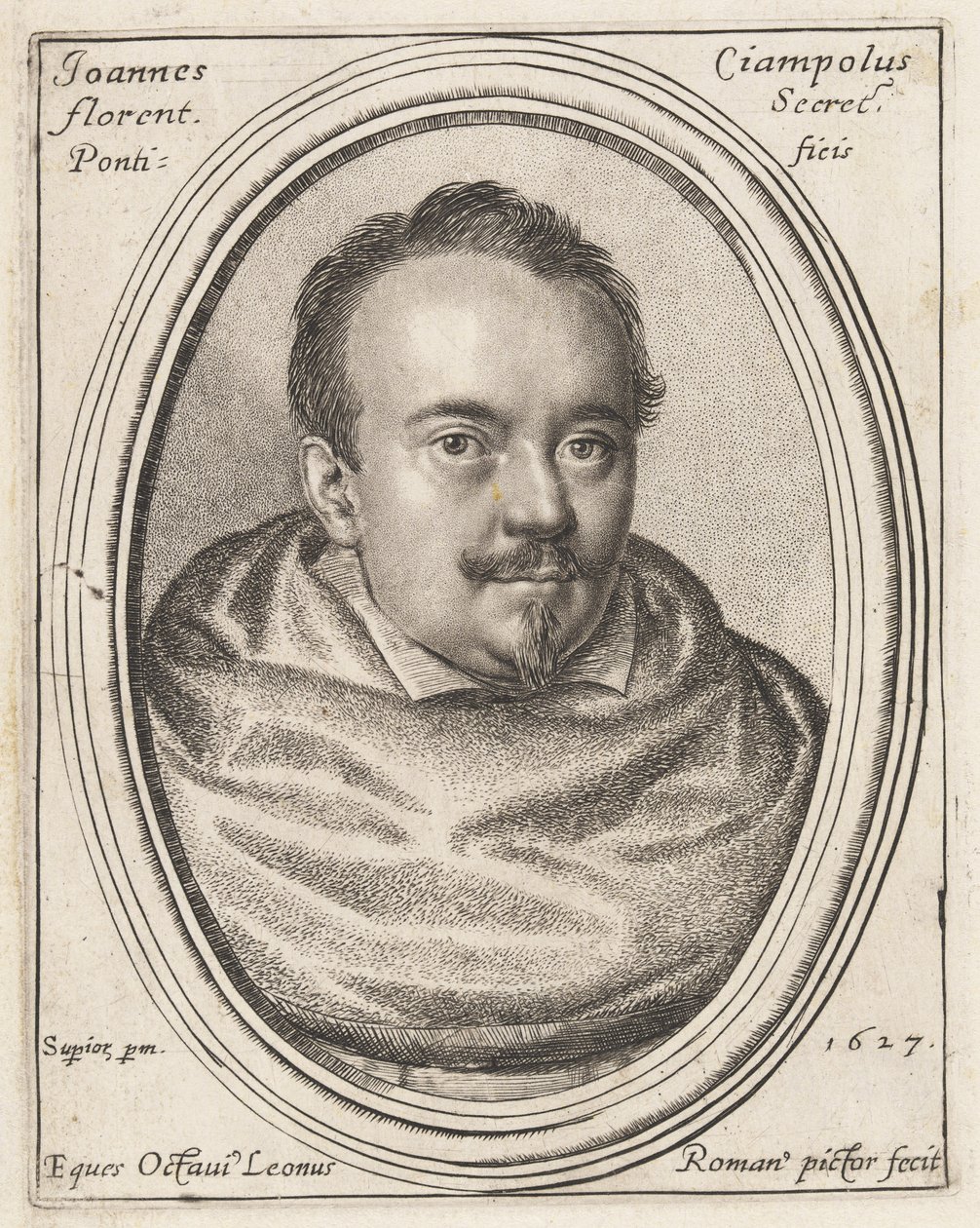 Giovanni Ciampoli, segretario papale da Ottavio Leoni