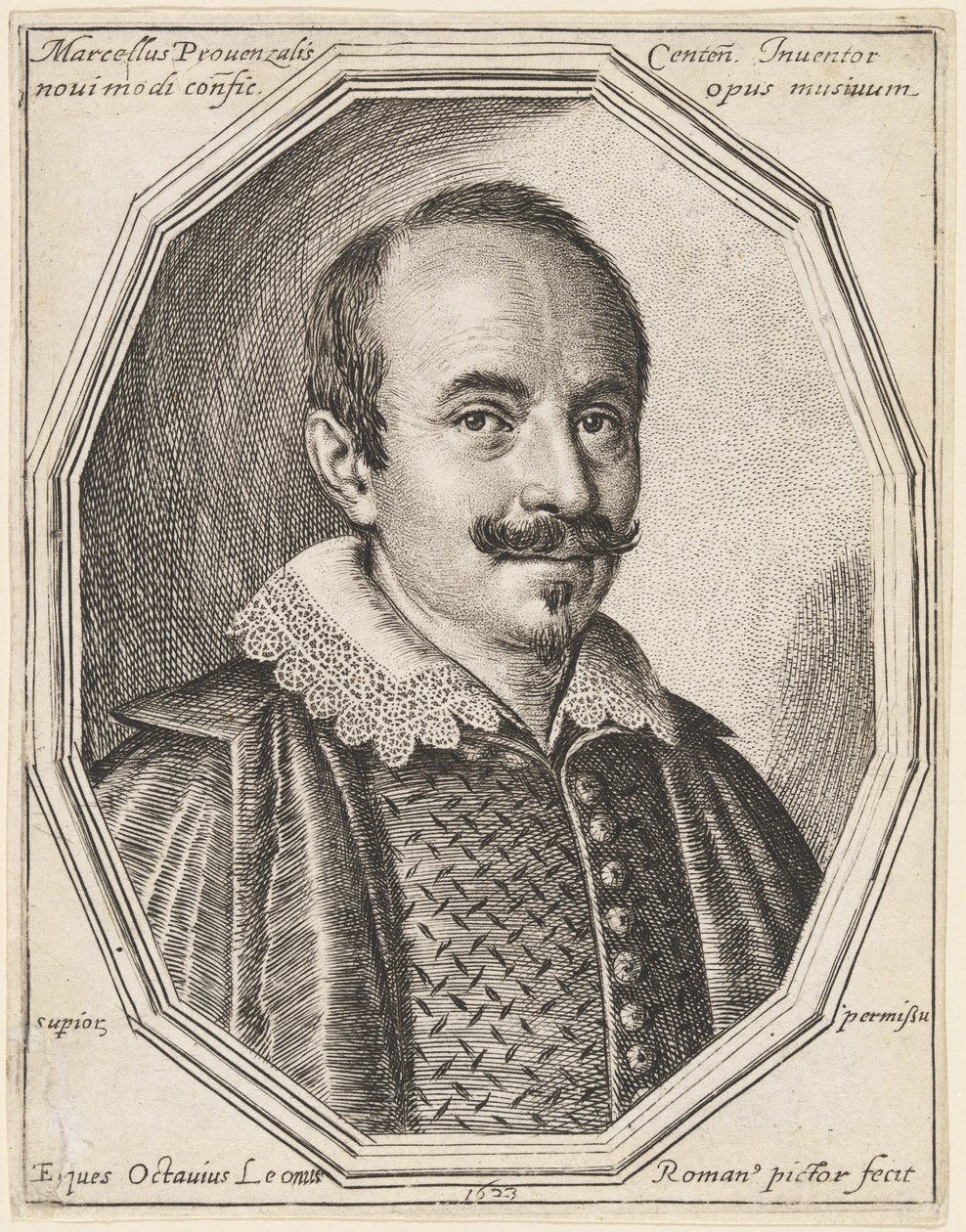 Marcello Provenzale da Ottavio Leoni