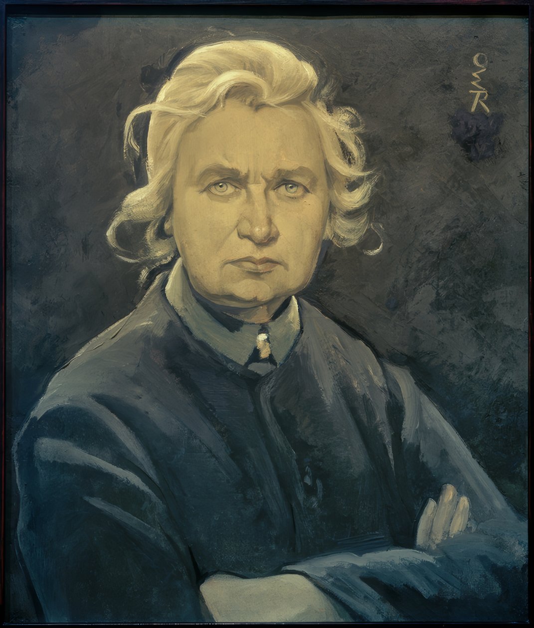 Ottilie W. Roederstein, autoritratto 1926 da Ottilie Roederstein