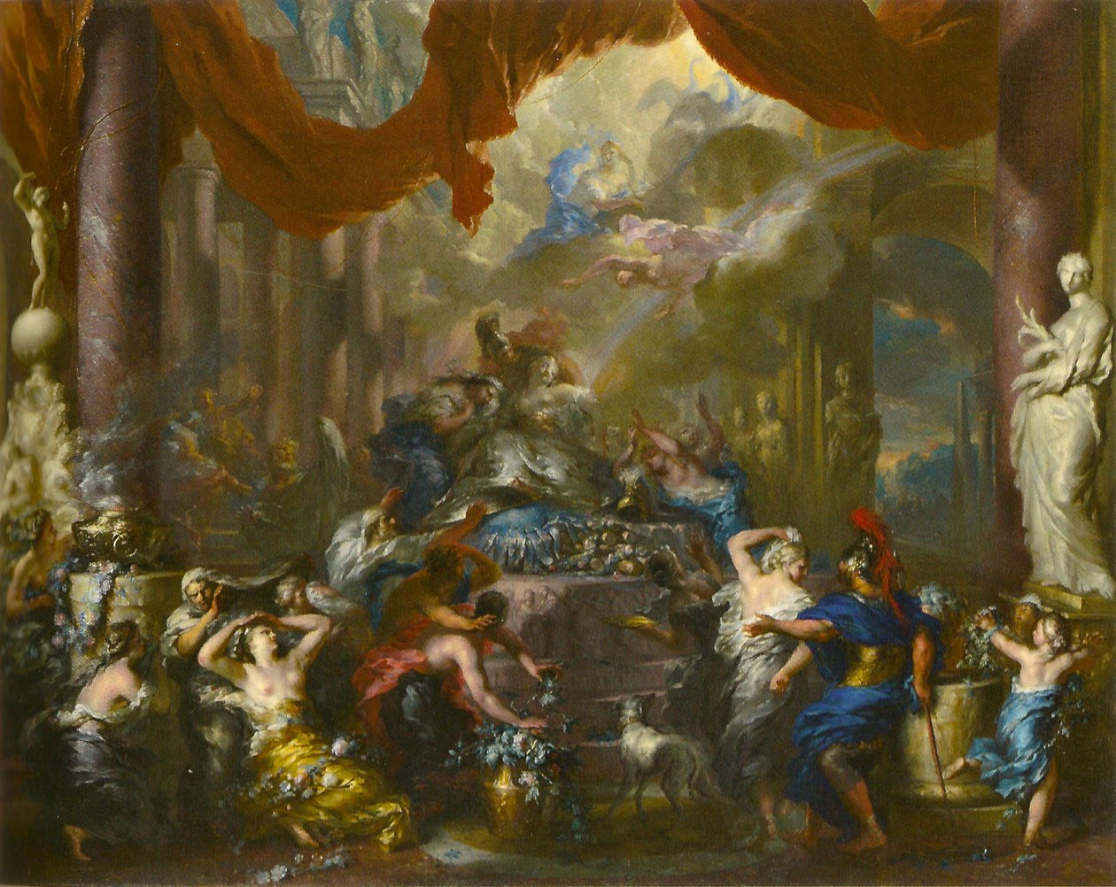 Tedesco: Der Tod der Dido La morte di Didone da Ottmar Elliger the Younger