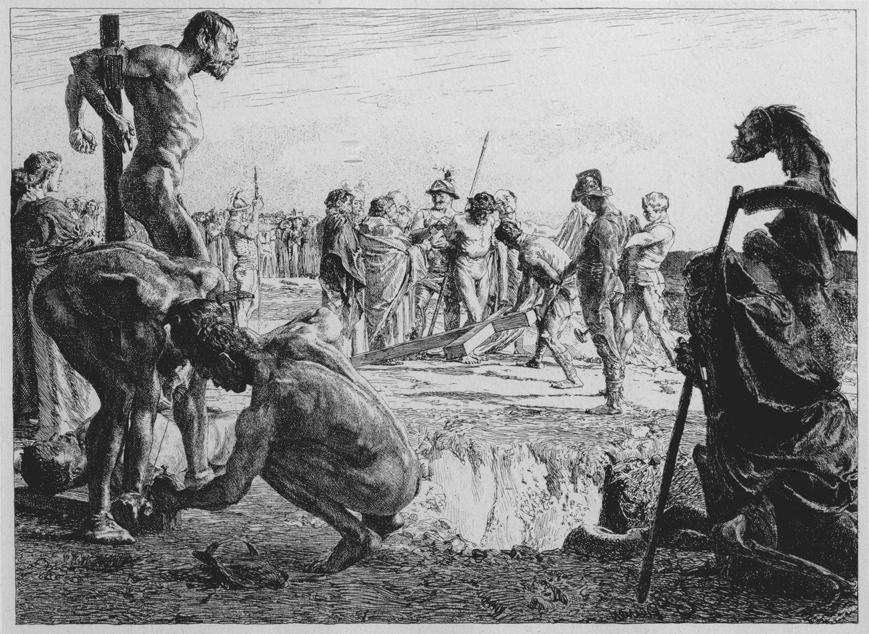 Golgota, 1896 da Otto Greiner