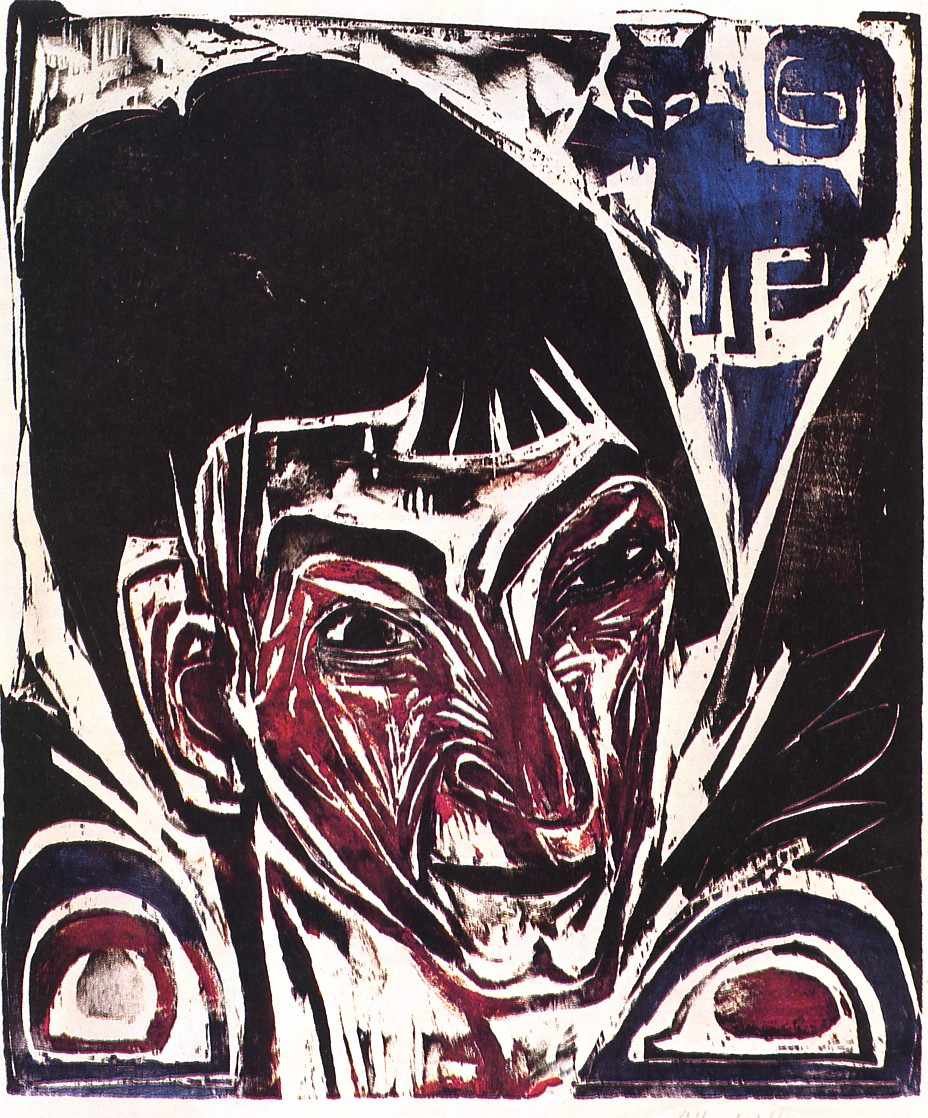 Ritratto di Otto Mueller da Otto Mueller