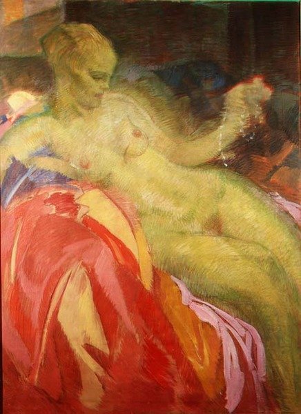 Ritratto di un nudo da Otto Friederich