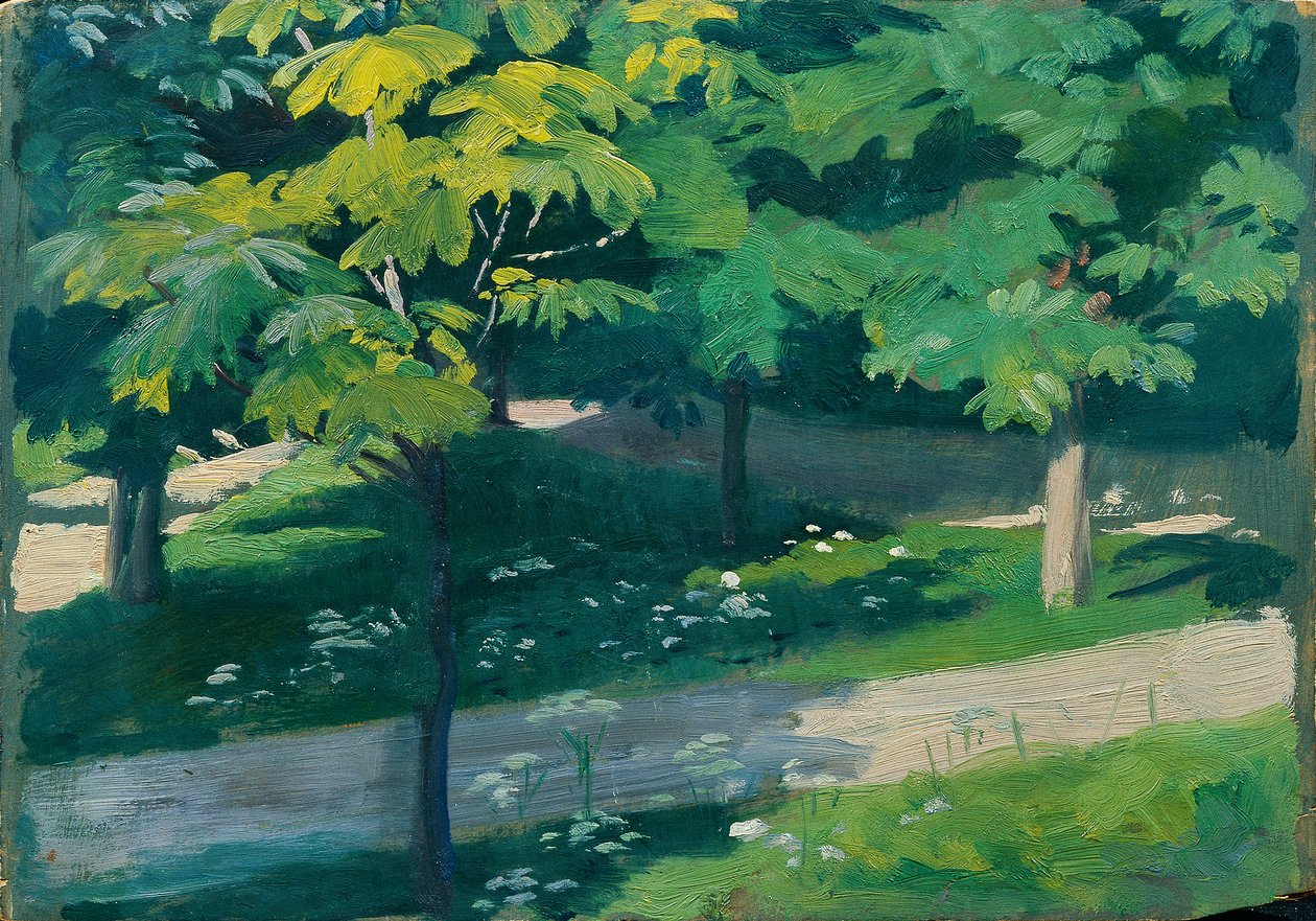 Viale dei castagni da Otto Friedrich