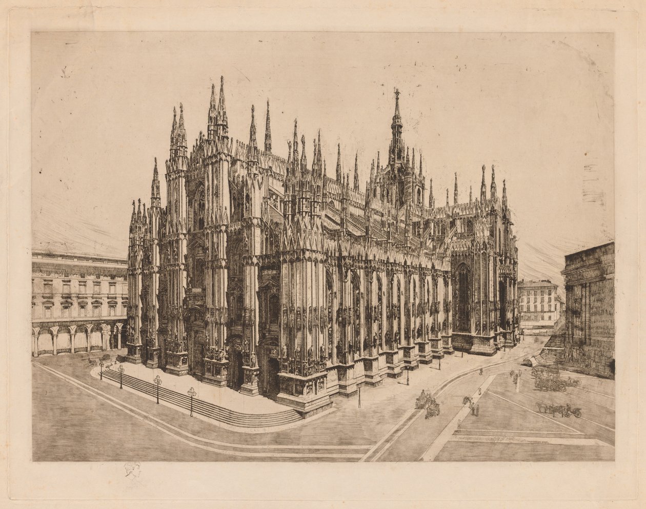 Duomo di Milano da Otto H. Bacher