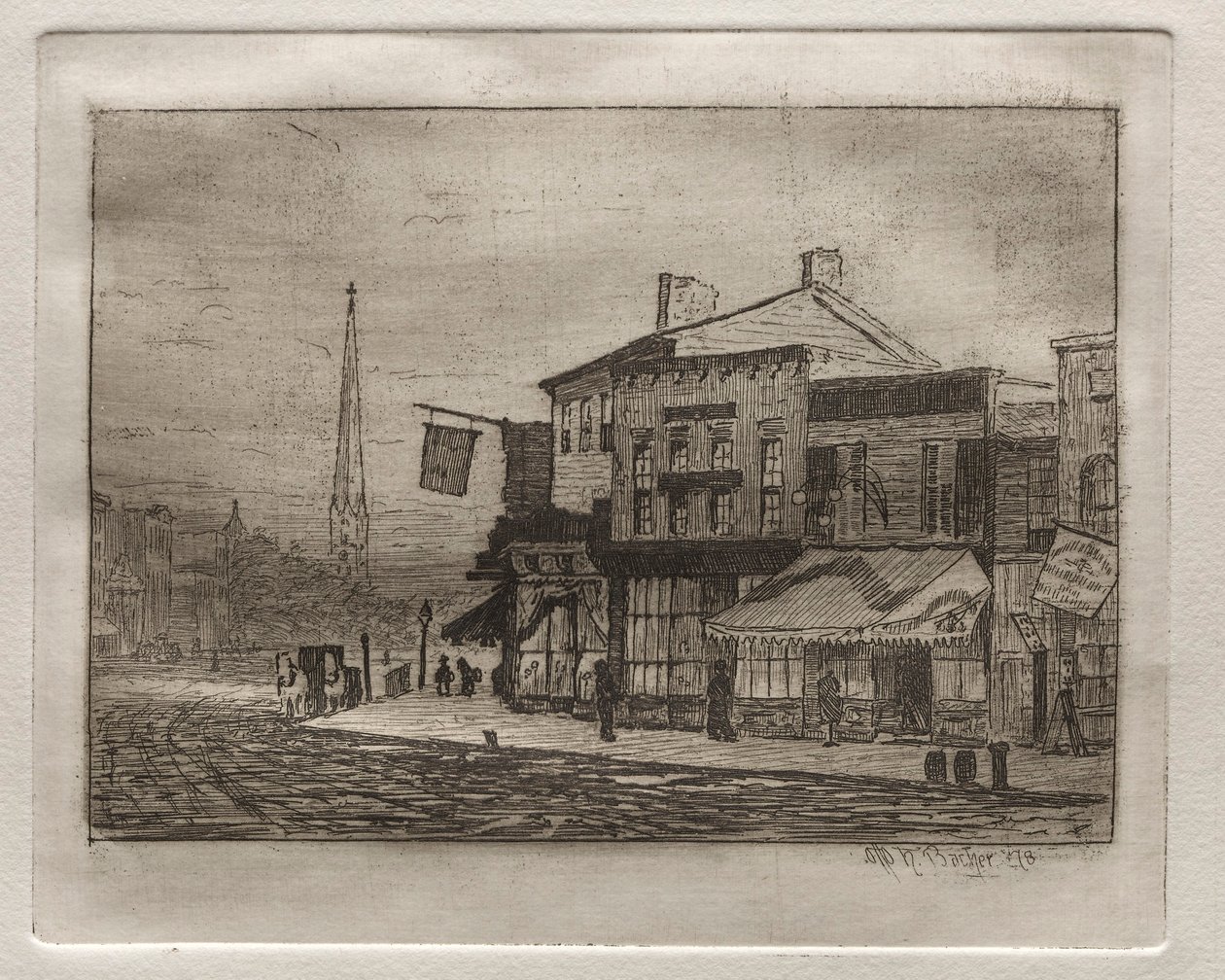 Eagle Street e Woodland Avenue da Otto H. Bacher
