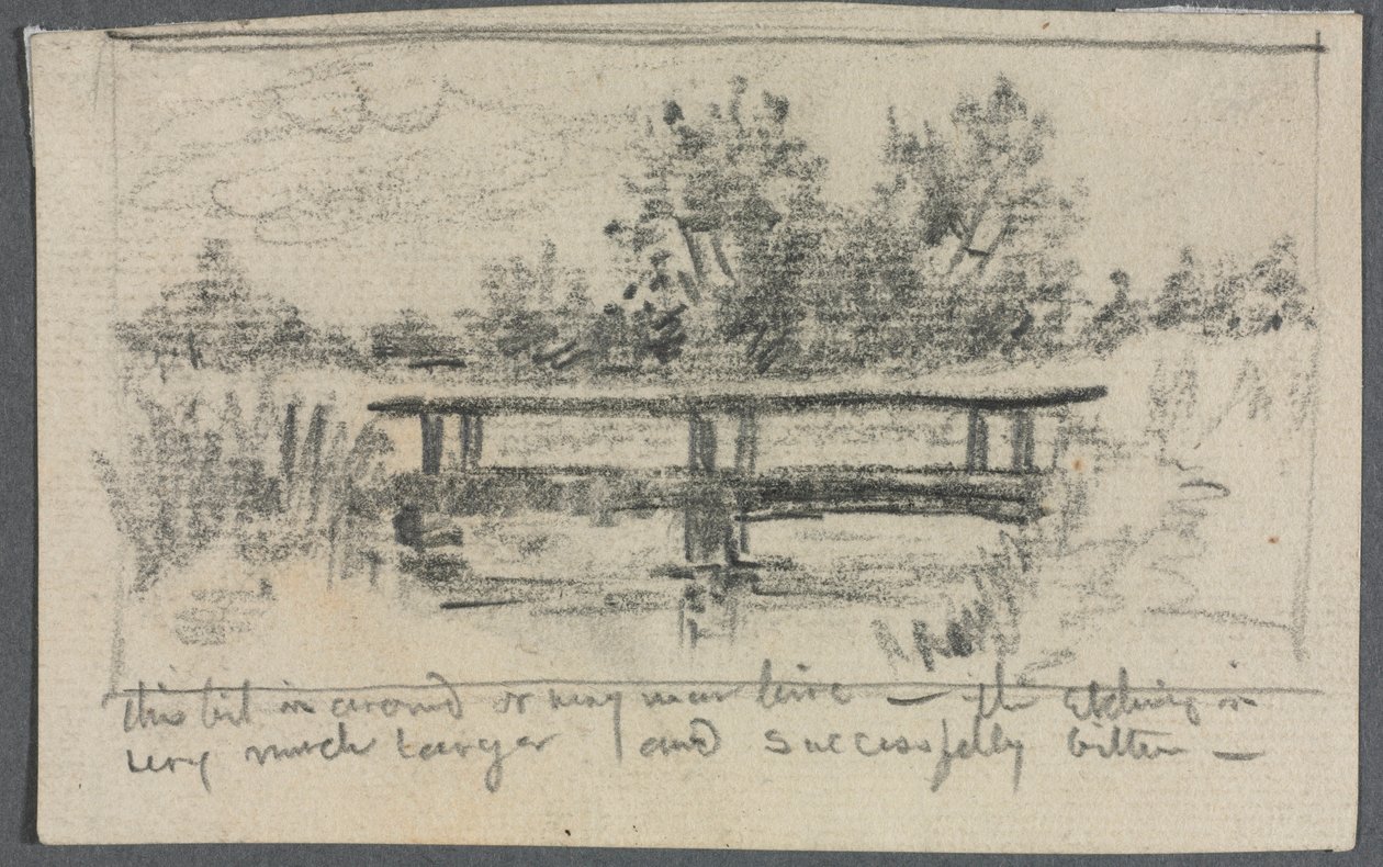 Il ponte, Schleissheim da Otto H. Bacher