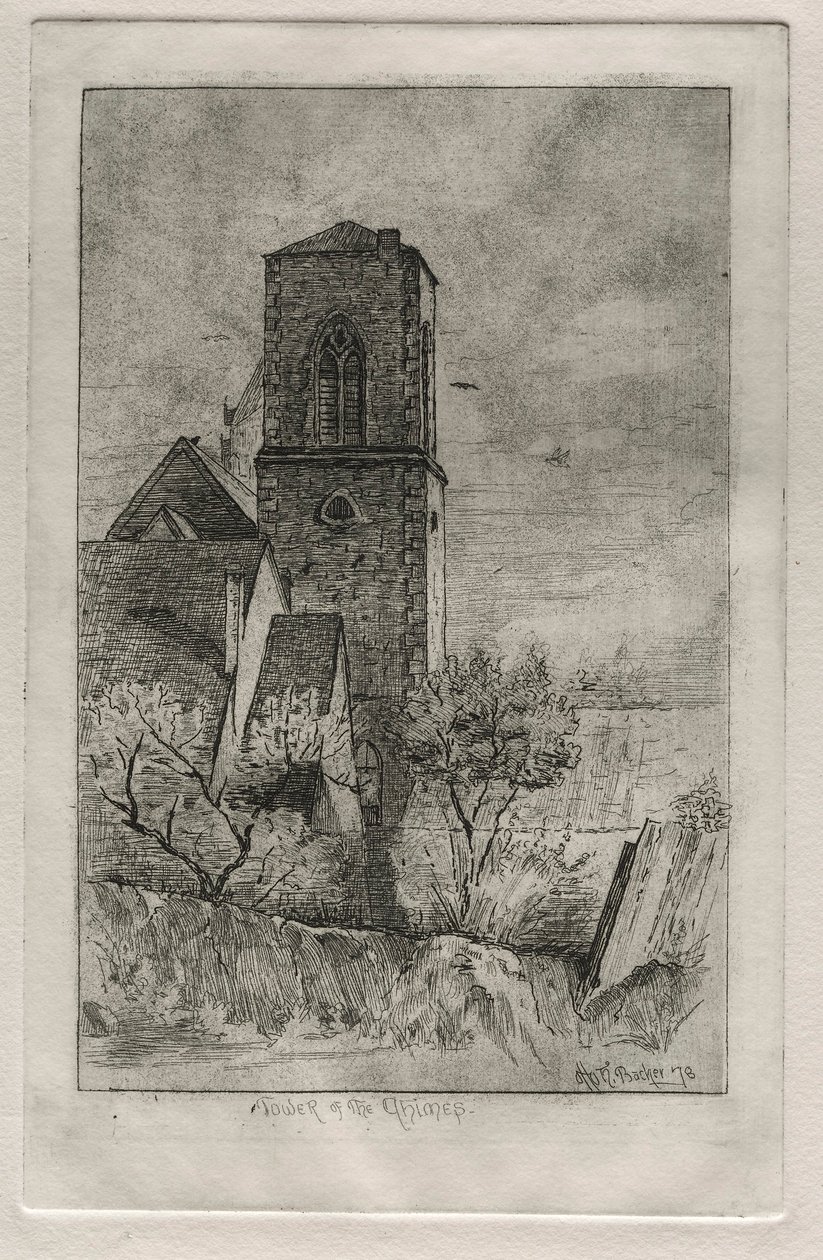 Torre delle campane da Otto H. Bacher