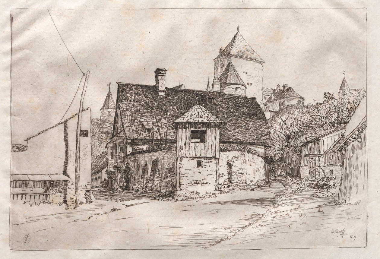 Worth: Una corsia, 1879 da Otto H. Bacher