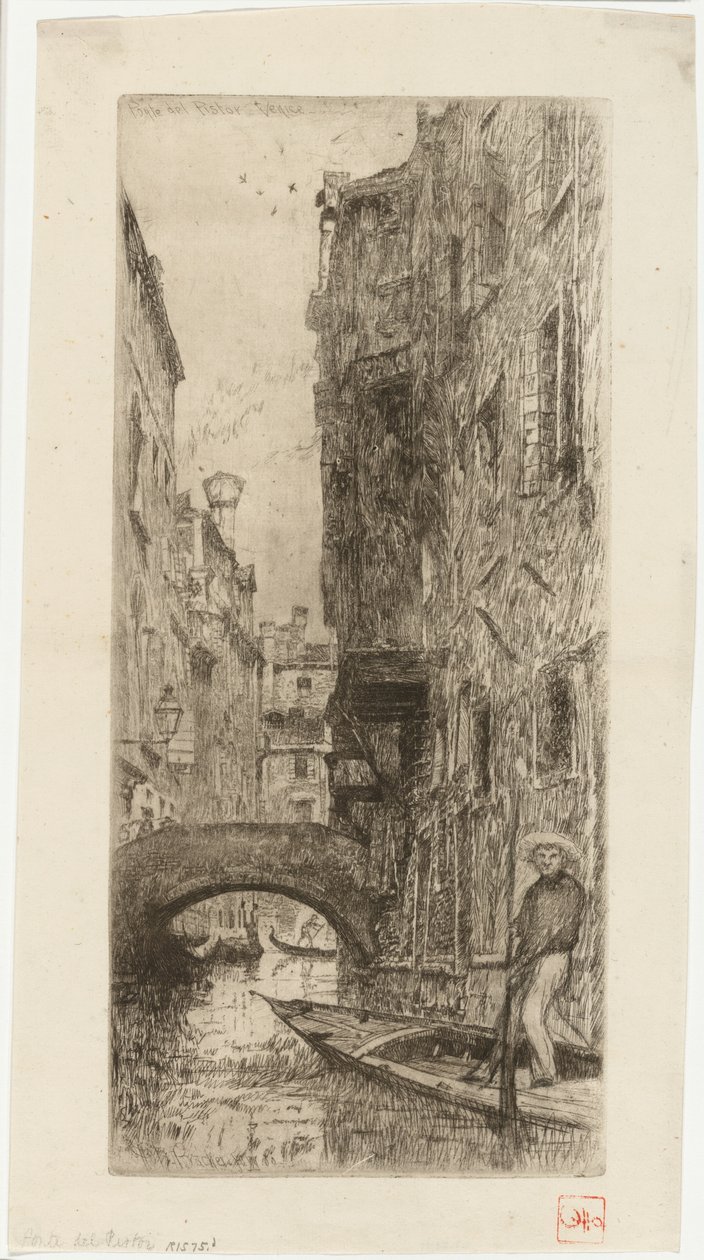 Ponte del Pistor da Otto Henry Bacher