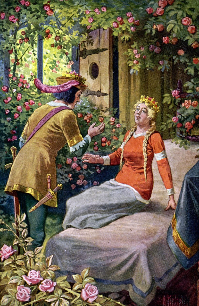 La bella addormentata da Otto Kubel