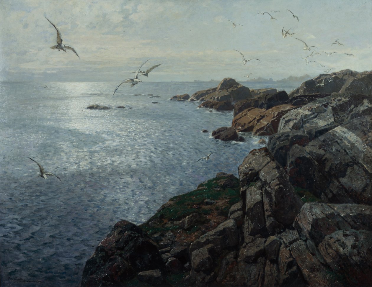 Lo scoglio più esterno, Monaco da Otto Ludvig Sinding