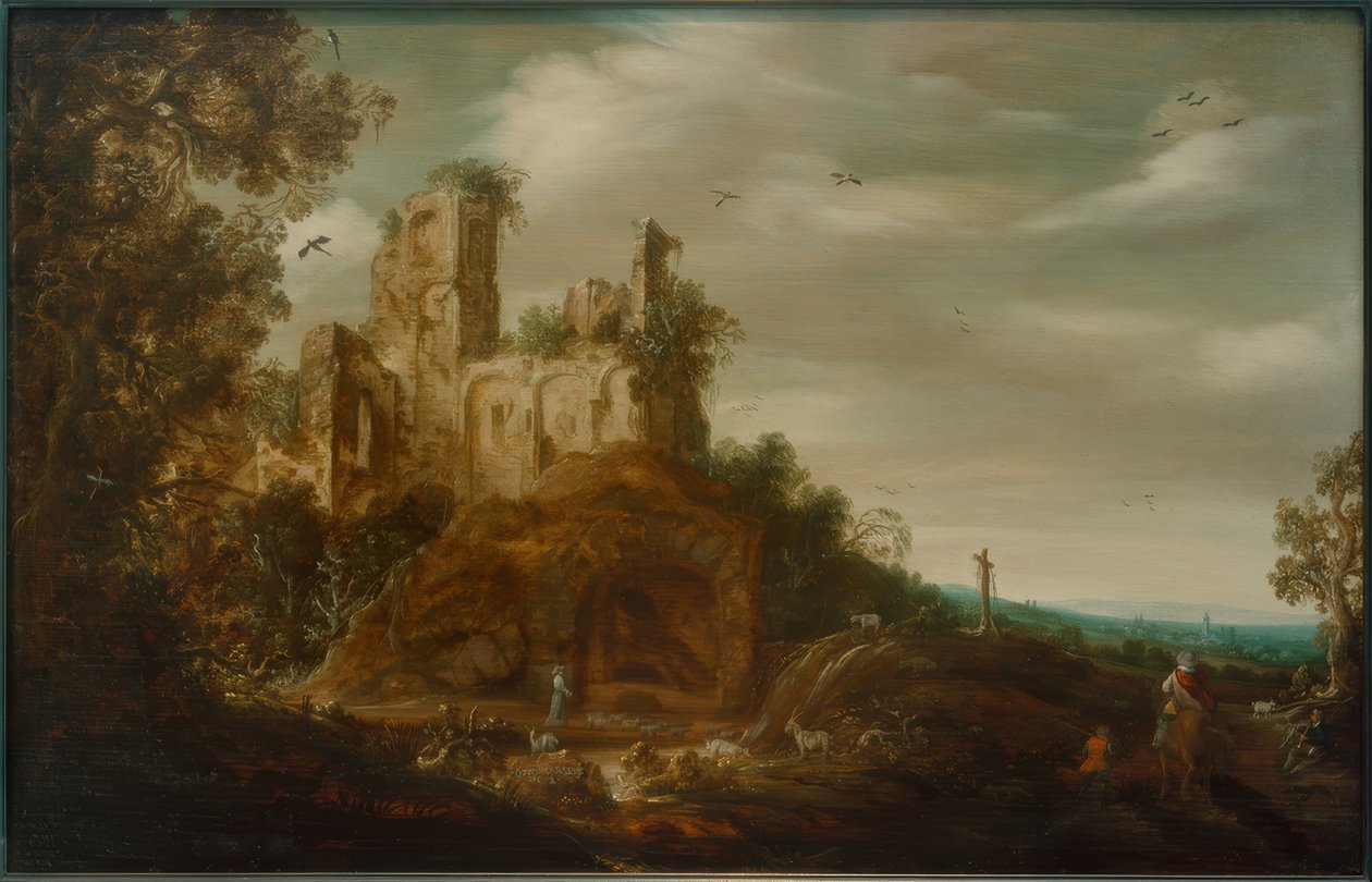 Paesaggio da Otto Marseus  van Schrieck