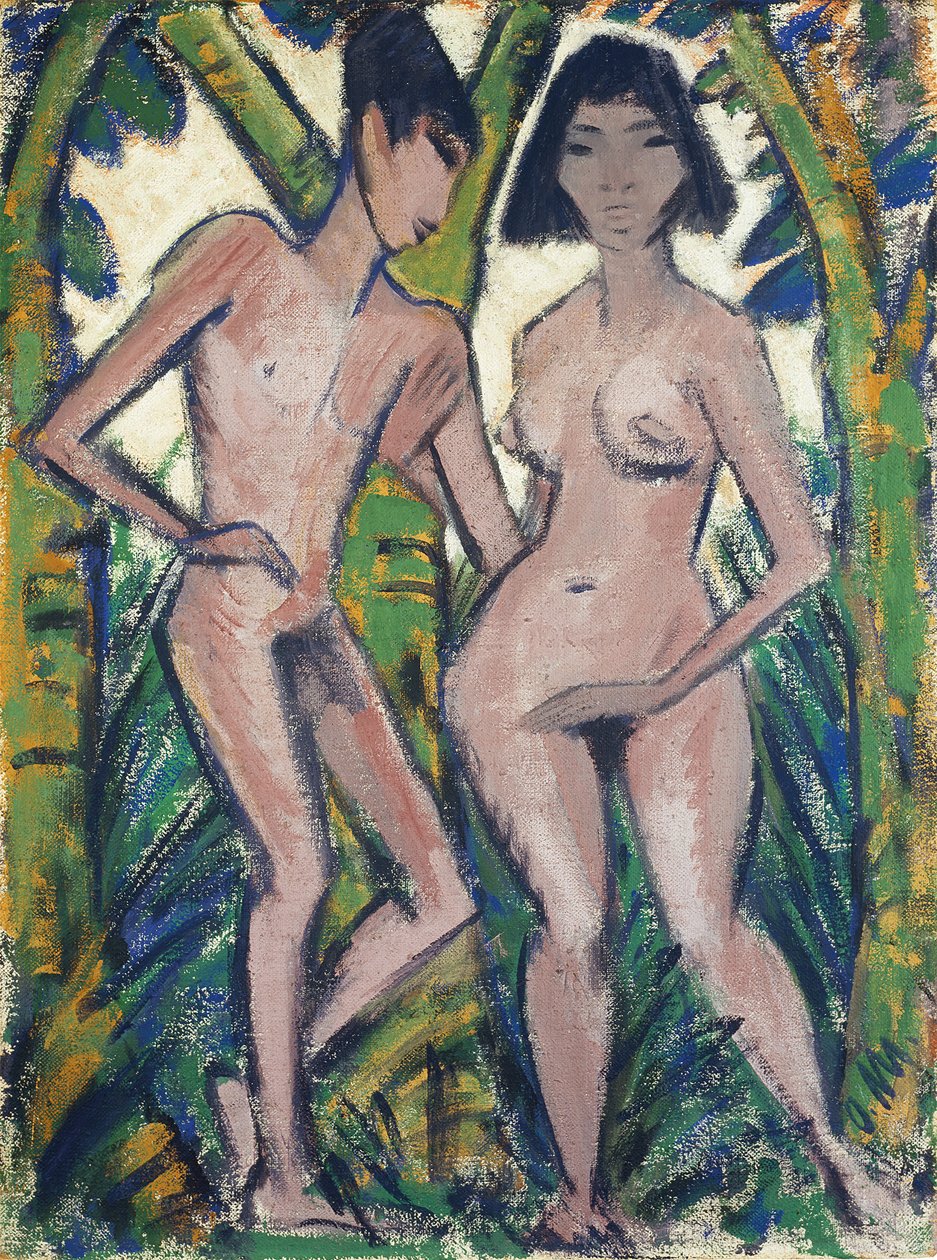 Adamo ed Eva (c.1913-22) da Otto Muller or Mueller