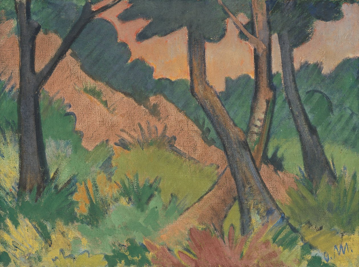 Paesaggio III da Otto Mueller