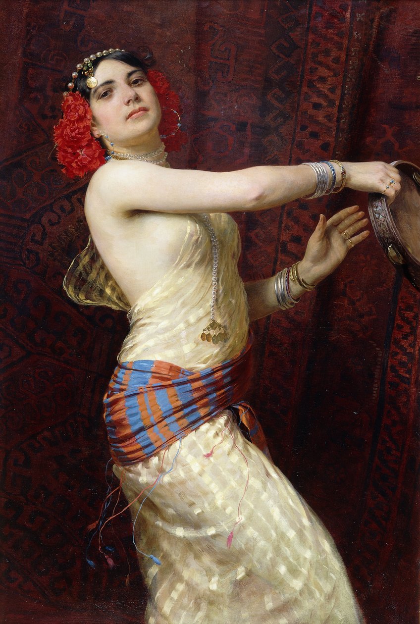 Una danzatrice damascena da Otto Pilny