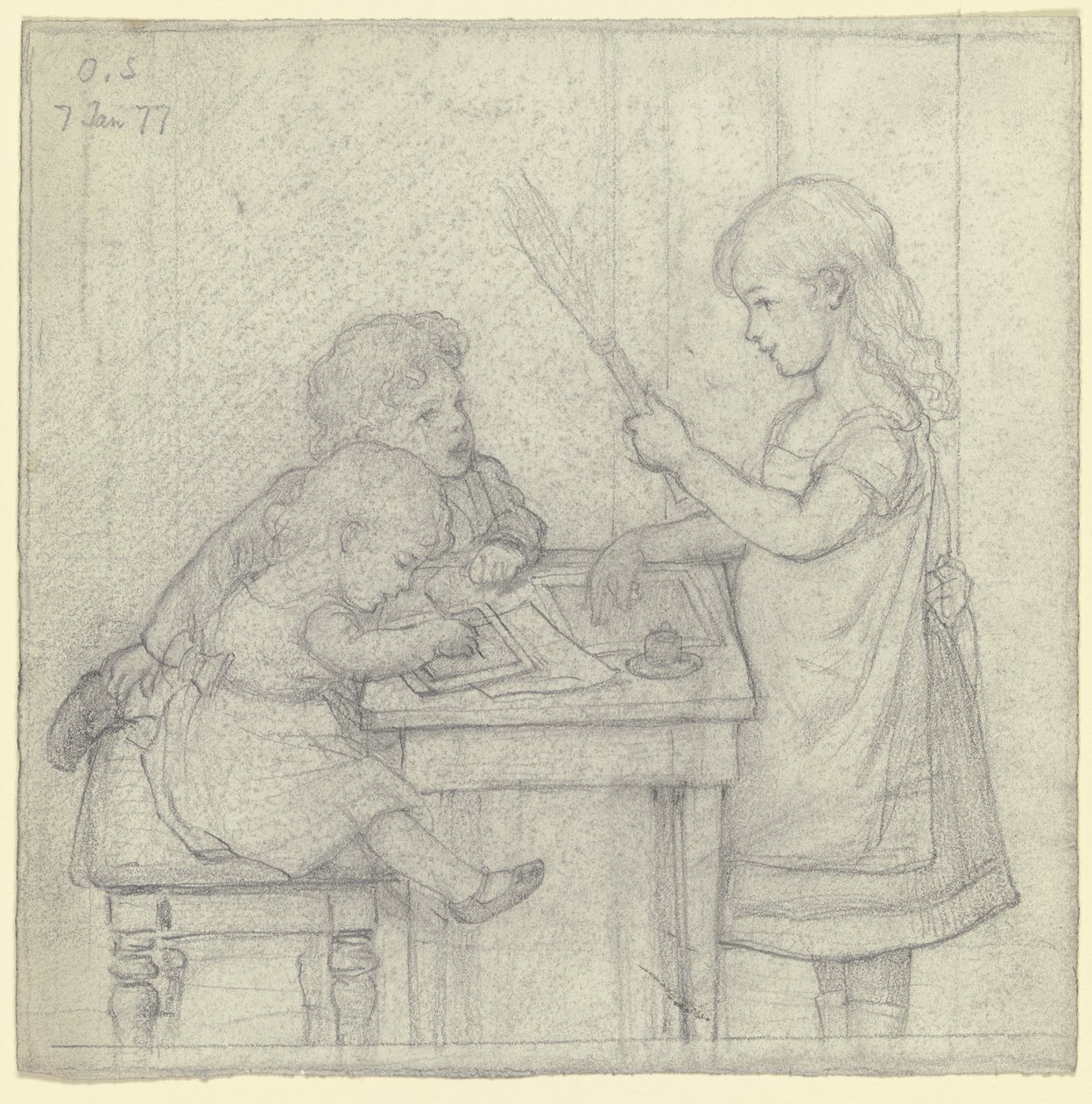 Scena scolastica recitata da Otto Scholderer