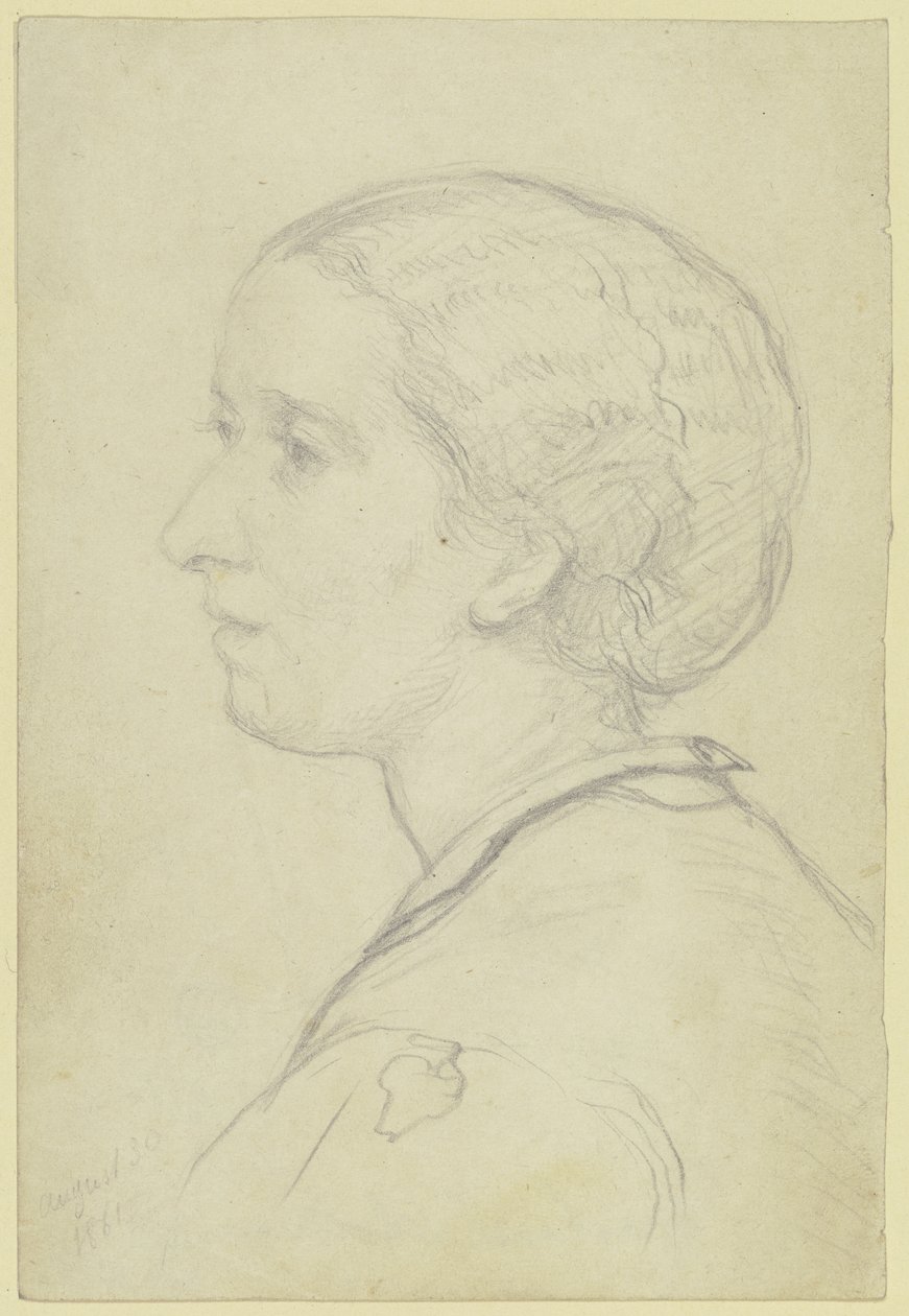 Ritratto di Luise Steuerwaldt, futura moglie dell