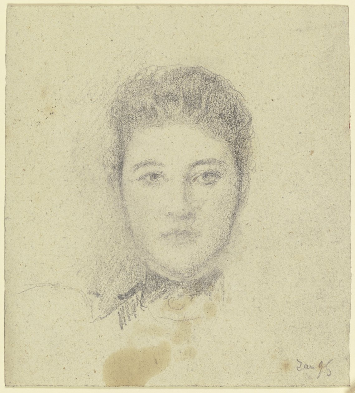 Ritratto della signorina Martin da Otto Scholderer