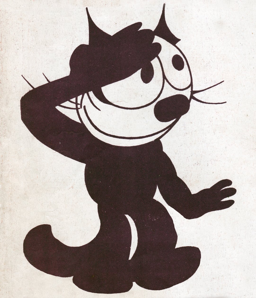 Felix il Gatto. Felix il gatto. (illustrazione, circa 1930) da Otto and Sullivan Pat Messmer