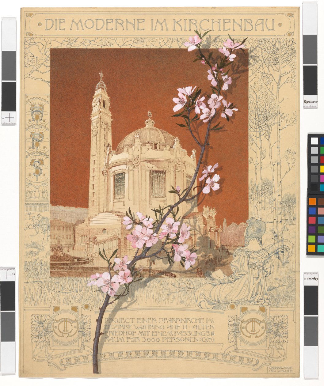 Chiesa parrocchiale di Währing, tavola illustrativa «La modernità nell