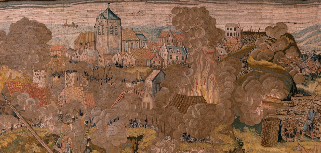 Assalto notturno ad Ardres o Presa della città bassa di Ardres (dalla serie Trionfi e battaglie dell